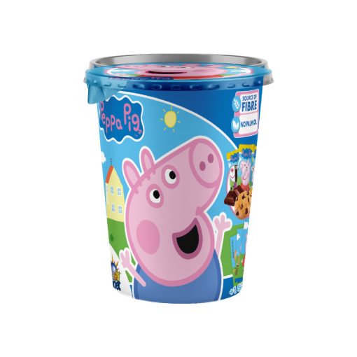 Pohár Csokis Keksszel és Matricával 55g - Peppa Malac