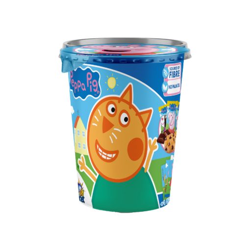 Pohár Csokis Keksszel és Matricával 55g - Peppa Malac