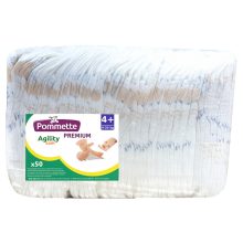 Pommette Prémium gazdaságos pelenka Maxi+ 4+ (9-20kg) /50db