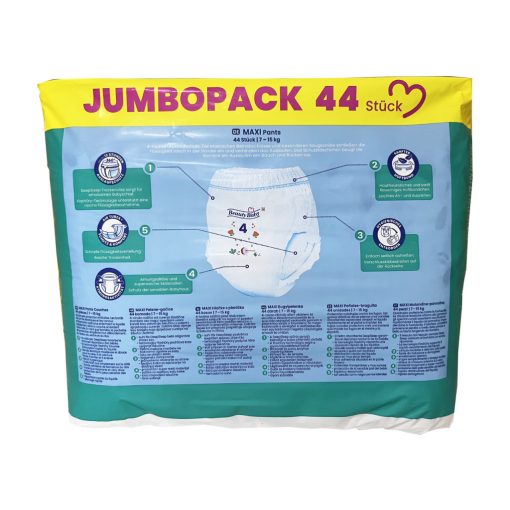 Prémium körben gumis bugyipelenka Maxi 4 (7-15)(44db)