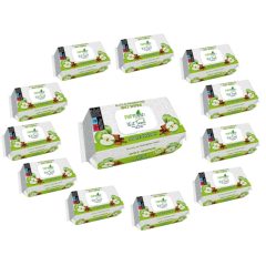   Pufy Fresh nedves törlőkendő 120db Fedeles - Alma és Fahéj(12csomag)