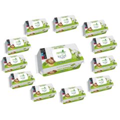   Pufy Fresh nedves törlőkendő 120db Fedeles - Jázmin és Jojoba(12csomag)