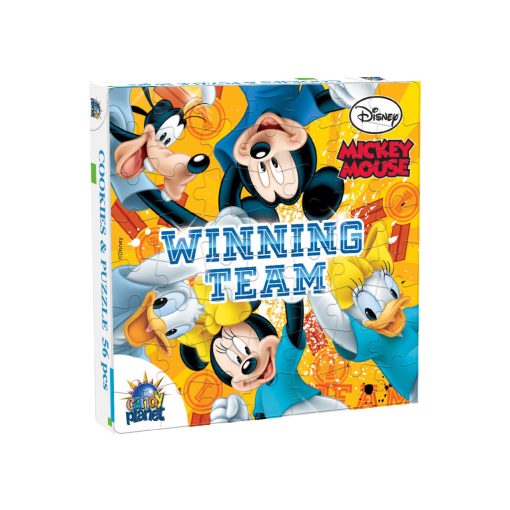 Puzzle 56db-os Csokis Sütivel 50g - Mickey