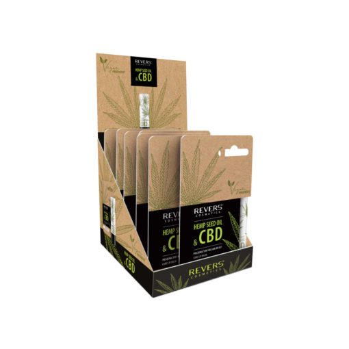 Revers ajakápoló, szájbalzsam Lip Balm 4g - Kendermagolaj + CBD