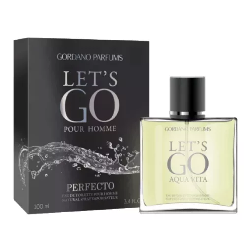 GORDANO Férfi Parfüm EDT 100ml - Let's Go Aqua Vita