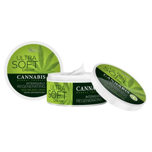 INelia Ultra Soft Arc és testápoló krém 200ml - Cannabis