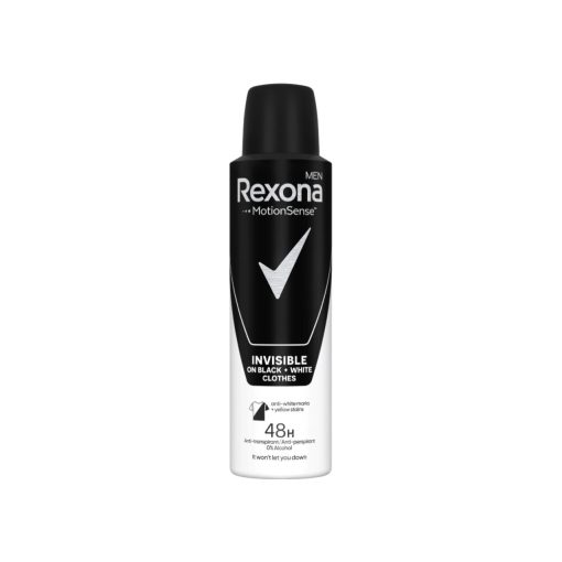 Rexona Men deo SPRAY 48h 200ml - MotionSense Invisible Black+White