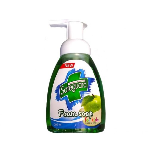 Safeguard pumpás habszappan gyerekeknek 250ml - Zöldalma