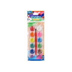 Sazio NEO vízfesték 12db ecsettel 21mm