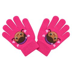 Disney Dr Plüssi Love gyerek kesztyű - Pink