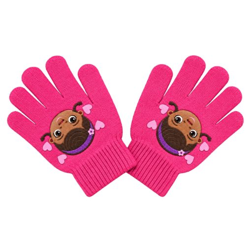 Disney Dr Plüssi Love gyerek kesztyű - Pink