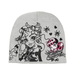 Monster High gyerek sapka - Szürke - 54 cm