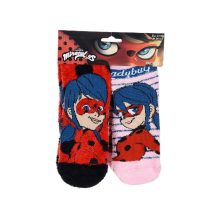 Katicabogár és Fekete macska kalandjai gyerek vastag csúszásgátlós zokni - 2 pár/csomag - 23-26