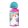 Unikornis Rainbow alumínium kulacs 400 ml