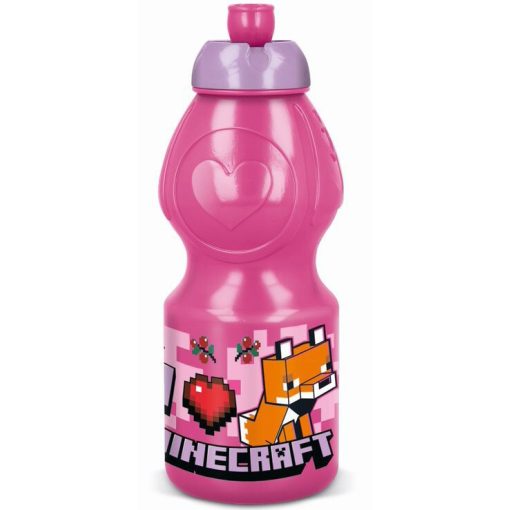 Minecraft Girls műanyag sportkulacs 400 ml