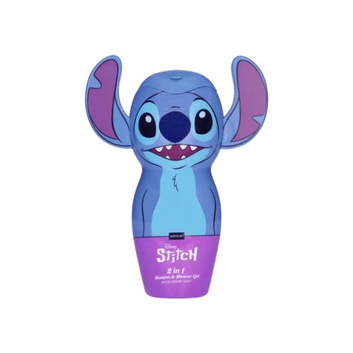 Disney Lilo és Stitch gyermek tusfürdő és sampon 300ml - Áfonya