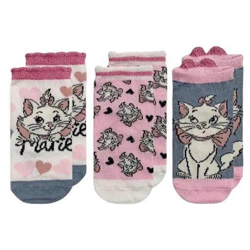 Disney Marie Hearts baba zokni 6-12 hó