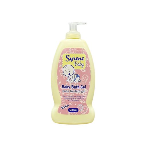 Syrene baby baba fürdető gél pumpás - 500ml