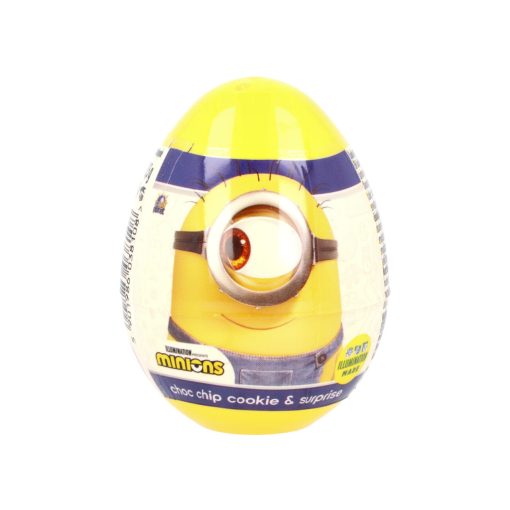 Tojás csokis keksszel, meglepetéssel 5,5g – Minyonok