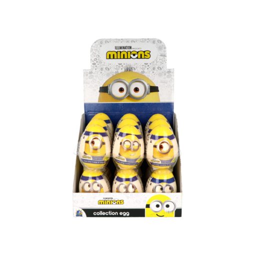 Tojás csokis keksszel, meglepetéssel 5,5g – Minyonok