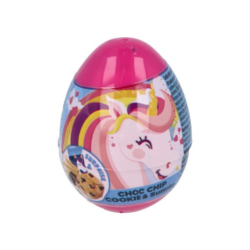 Tojás csokis keksszel, meglepetéssel 5,5g – Unikornis