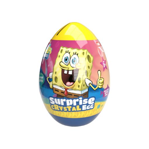 Meglepetés Kristály Tojás persely 16g - Spongyabob