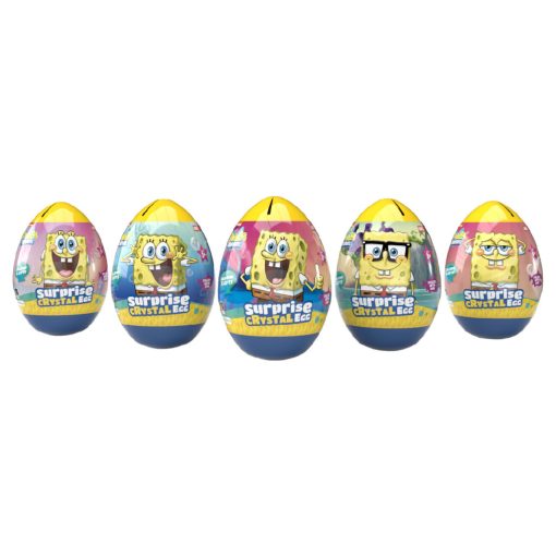 Meglepetés Kristály Tojás persely 16g - Spongyabob