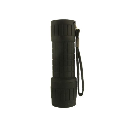 Trixline színes gumirozott LED lámpa 3W – Fekete