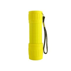 Trixline színes gumirozott LED lámpa 3W – Sárga