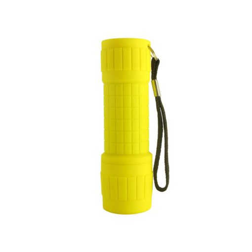 Trixline színes gumirozott LED lámpa 3W – Sárga