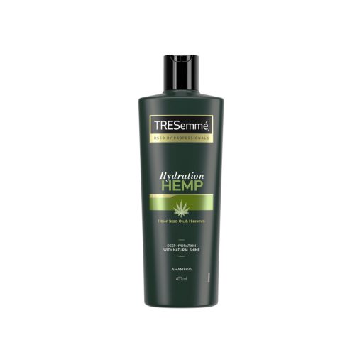 Tresemmé sampon 400ml - Hidratáló kendermag olajjal és hibiszkusszal
