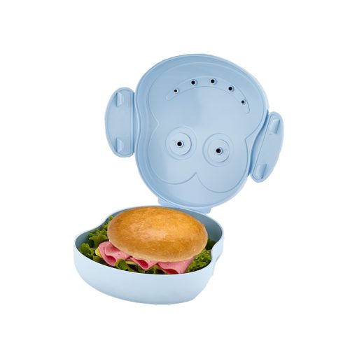 Uzsonnás doboz 1350ml Majom - Kék