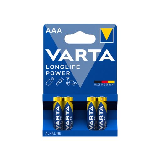 VARTA Longlife Power mikroceruzaelem (AAA) 4db
