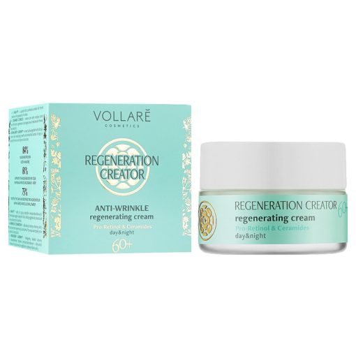 Vollaré Age Creator arckrém 60+ 50ml - Bőrregeneráló és ránctalanító