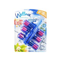   Wellnax Breeze Refresh Blue Hygiene WC frissítő 3X50g - Narancs