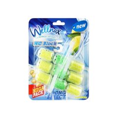   Wellnax Breeze Refresh Strong Effekt WC frissítő 3X57g - Citrom