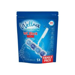   Wellnax Breeze Refresh 5 Effekt WC frissítő 5X50g - Óceán