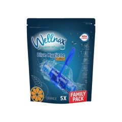   Wellnax Breeze Refresh 5 Effekt Blue Hygiene WC frissítő 5X50g - Narancs