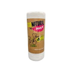 York EcoNatural pamut törlőkendő 30db (23x22,5cm)